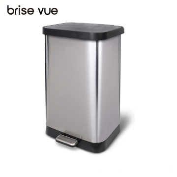Brise Vue 20 Gallon sensor trash can stainless steel touchless garbage can bins for kitchen, intelligent trash bins metal